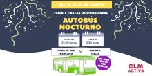 Ciudad Real refuerza la seguridad de las mujeres con paradas a demanda en los autobuses nocturnos de Feria