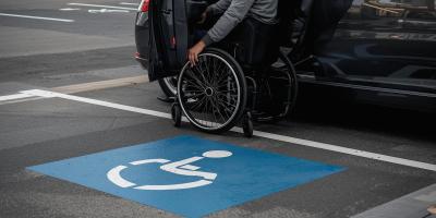 Plaza de estacionamiento para personas con movilidad reducida