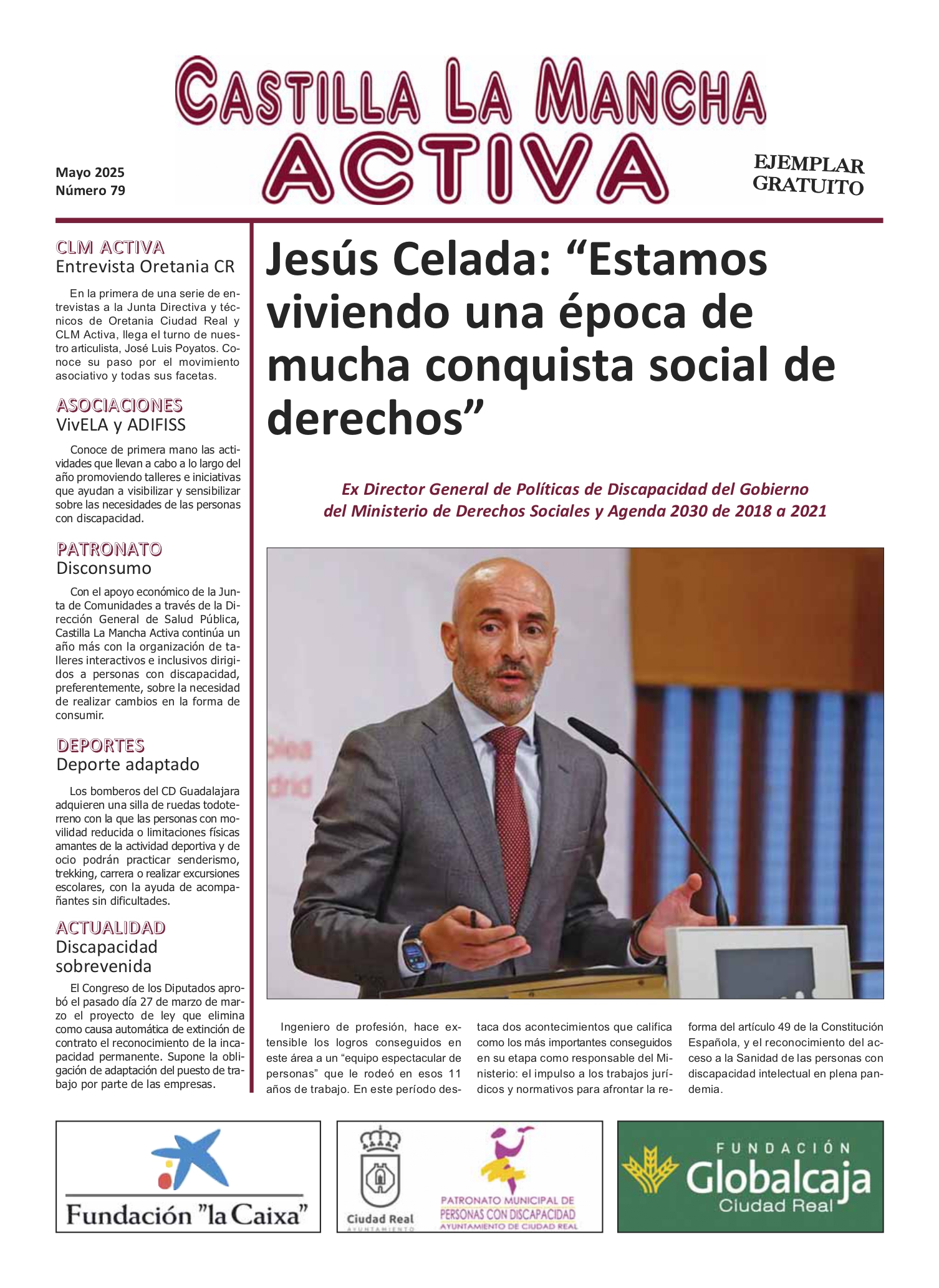 Portada CLM Activa Mayo 2025
