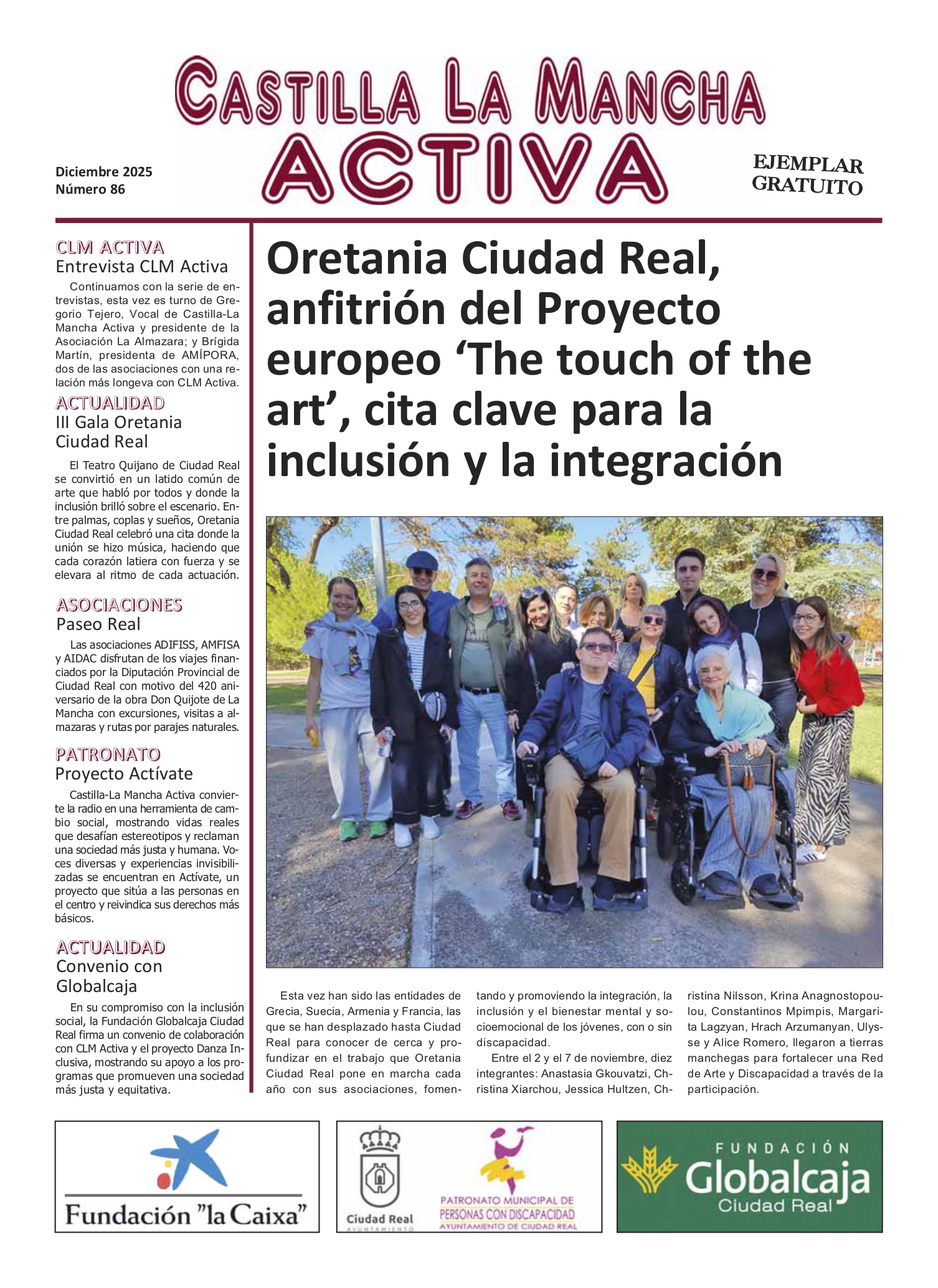 Portada CLM Activa Diciembre 2025