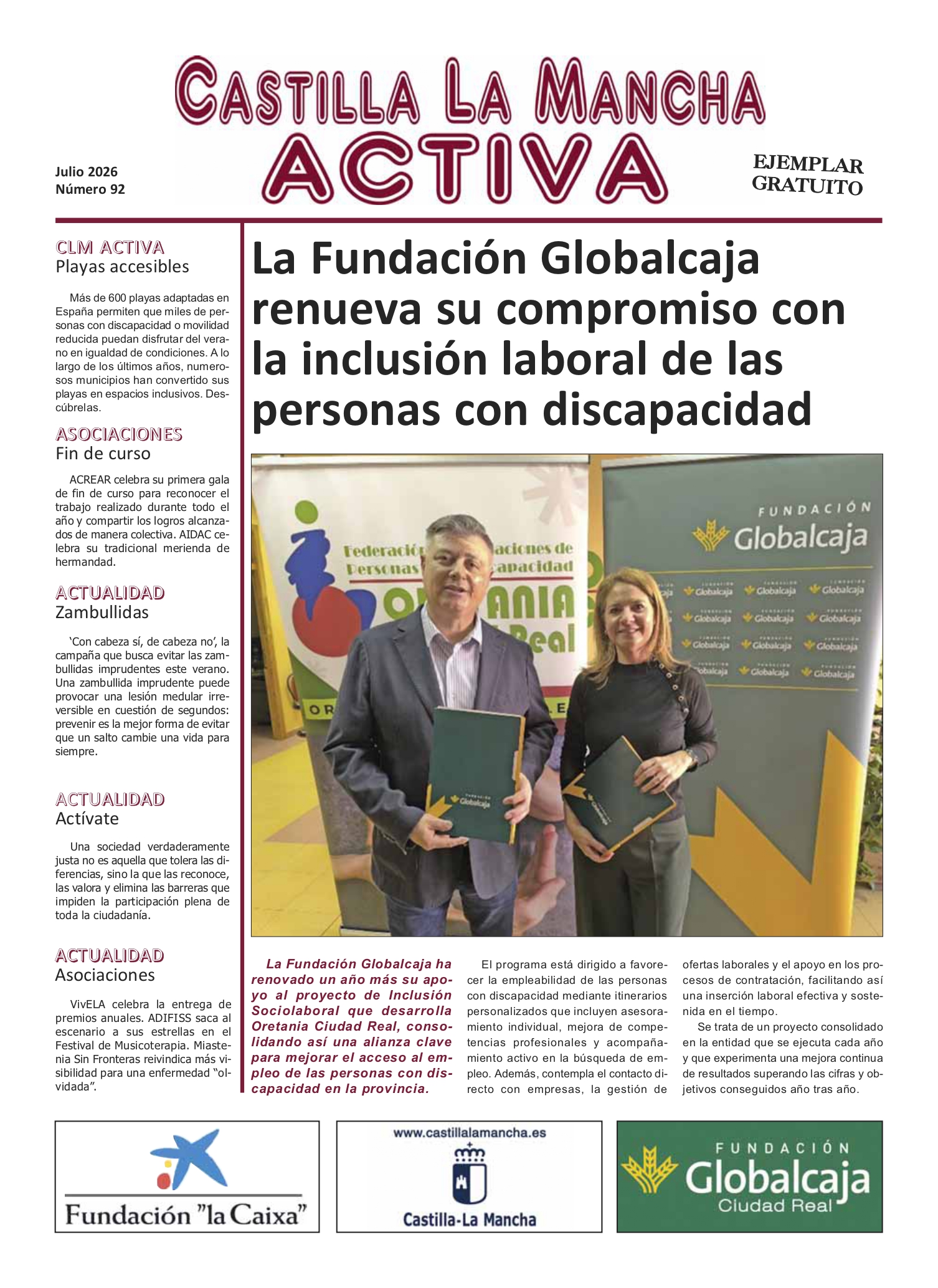Portada CLM Activa Julio 2026