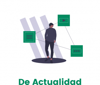 Imagen de un chico con el logo, el horario y el nombre del programa