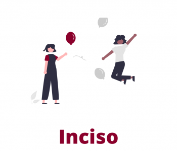 Dos chicas saltando con globos y el horario y nombre del programa