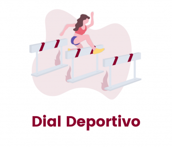 Chica saltando vallas y horario del programa