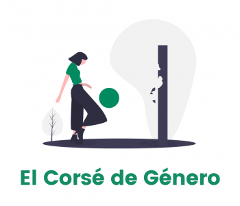 Nombre del programa y una chica jugando a la pelota