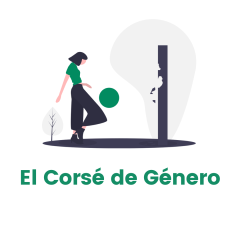 Nombre del programa y una chica jugando a la pelota