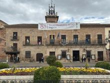 Ayuntamiento de Almagro con el manifiesto por el Día de la Mujer
