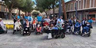 EL CADF Vicente Aranda de ORETANIA CIUDAD REAL recibe a los voluntarios de CaixaBank