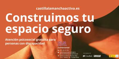 CLM ACTIVA consolida su Proyecto de Atención Psicosocial para Personas con Discapacidad y Dependencia 