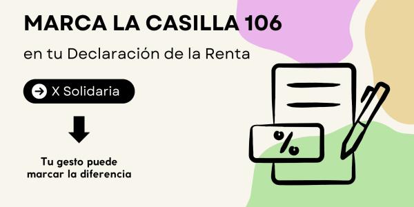 Un gesto que no cuesta nada y puede cambiar miles de vidas: marca la ‘X Solidaria’ en tu Renta